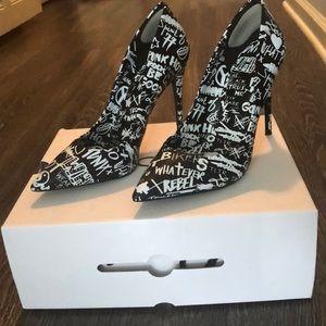Graffiti heels
